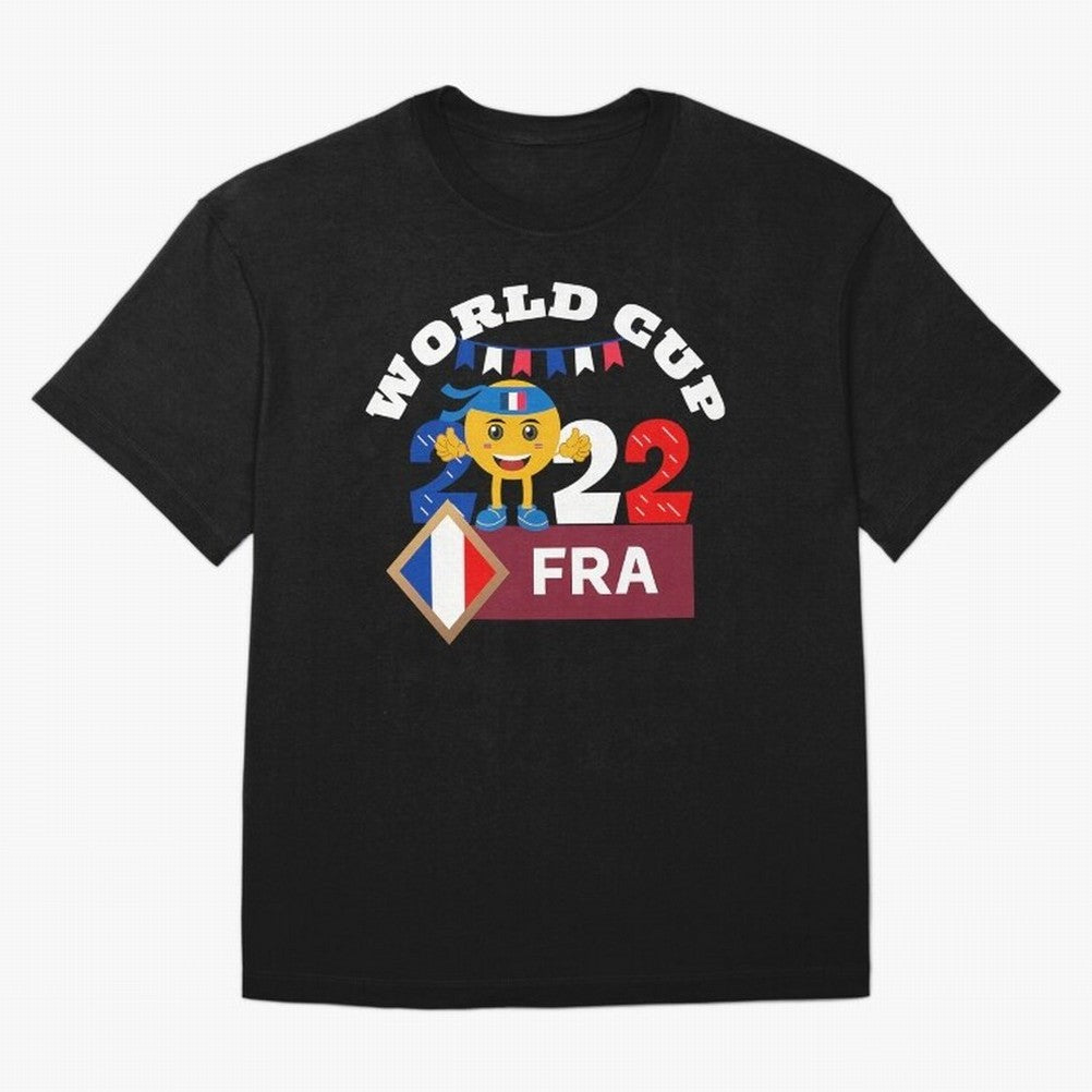 Fifa World Cup 2022. France 2022. Qatar 2022 Oversized T-Shirt Back Your Heroes with Match Day Hype around FIFA World Cup 2026 Group Stage, Messi, CR7 and Mbappe, Brazil, Supporter Pride, Iconic Celebrations, Legendary Names and Global Match Day