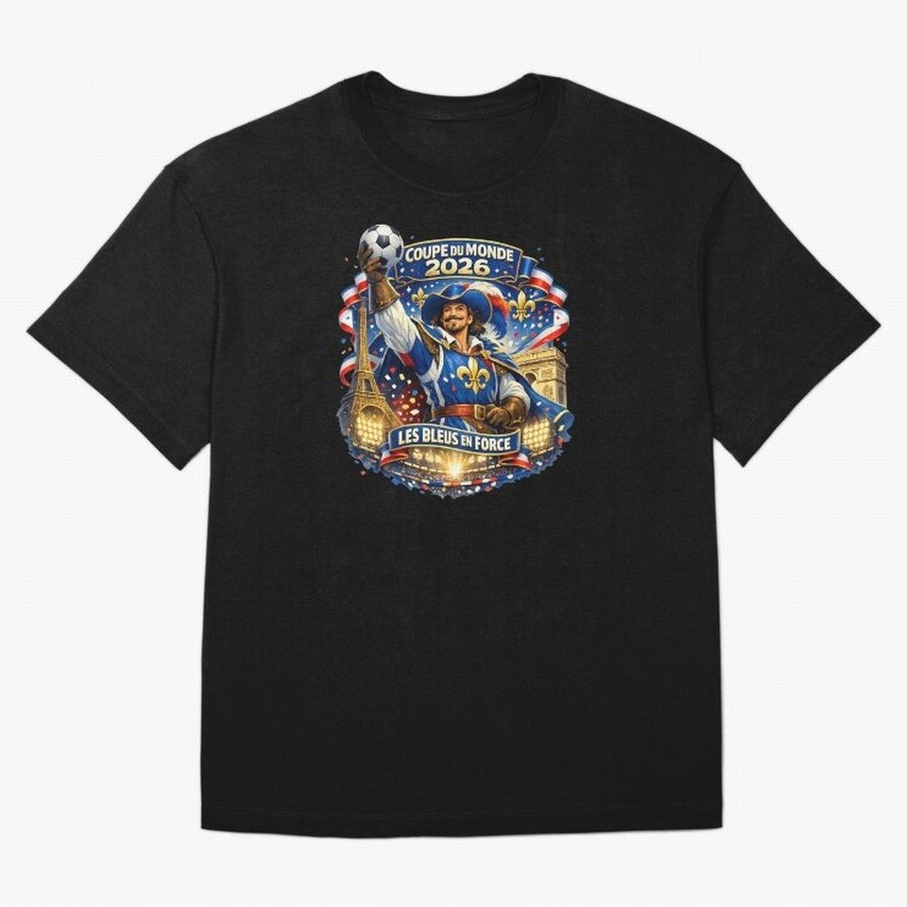 France World Cup 2026 Supporter Oversized T-Shirt Bring Retro Soccer Energy to the FIFA World Cup 2026 Journey through Messi, Neymar and Mbappe Highlights, Argentina and Brazil Pride, Fan Favorite Moments, National Team Passion, Big Match Drama and