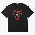 Spain 2026 ¡ª Vintage Soccer Tee Oversized T-Shirt Carry FIFA World Cup 2026 for Fans of CR7 and Messi and Portugal, Bringing Football History, Final Match Energy, Crowd Noise and Once in a Lifetime Moments; Ideal for Fans Who Follow Messi,