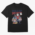 Soccer Mom ¡ª World Cup 2026 Edition V2 Oversized T-Shirt Celebrate Football Dreams Across FIFA World Cup 2026 USA Canada Mexico Spirit, Inspired by Spain, Neymar, Sports Nostalgia, International Competition, Famous Players and Unforgettable