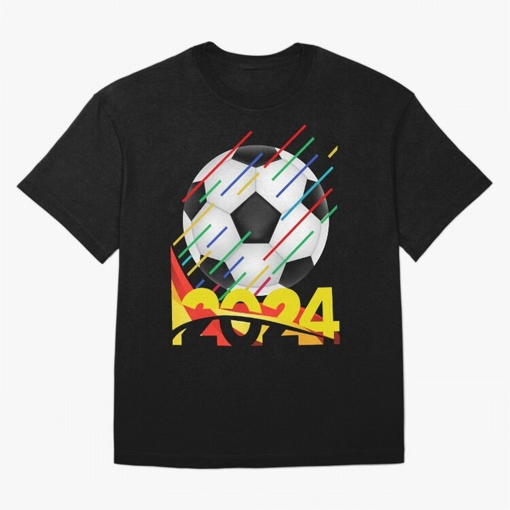 FOOTBALL 2024 Oversized T-Shirt Celebrate Every Goal in the FIFA World Cup 2026 Journey through Haaland Highlights, England and Germany Pride, Sports Nostalgia, International Competition, Famous Players and Unforgettable Victories; Ideal for Fans