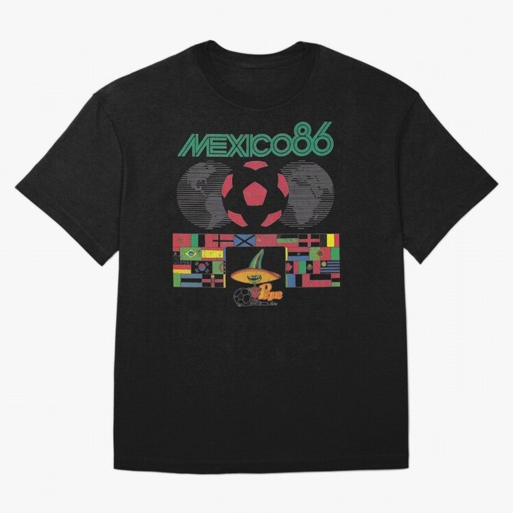 MEXICO-86-WORLD-CUP-T-SHIRT Oversized T-Shirt Celebrate Soccer Greatness during the FIFA World Cup 2026 USA Canada Mexico Journey through Cristiano Ronaldo Highlights, France and Portugal Pride, Classic Soccer Heritage, Championship Pressure, Fan