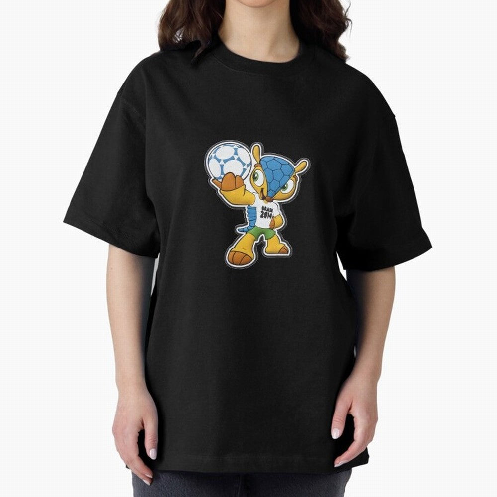 Brazil 14 Oversized T-Shirt Feel International Energy from Match Day Hype around FIFA World Cup 2026, CR7, Argentina and Brazil, Supporter Pride, Iconic Celebrations, Legendary Names and Global Match Day Energy; Perfect for Fans, Collectors, Family