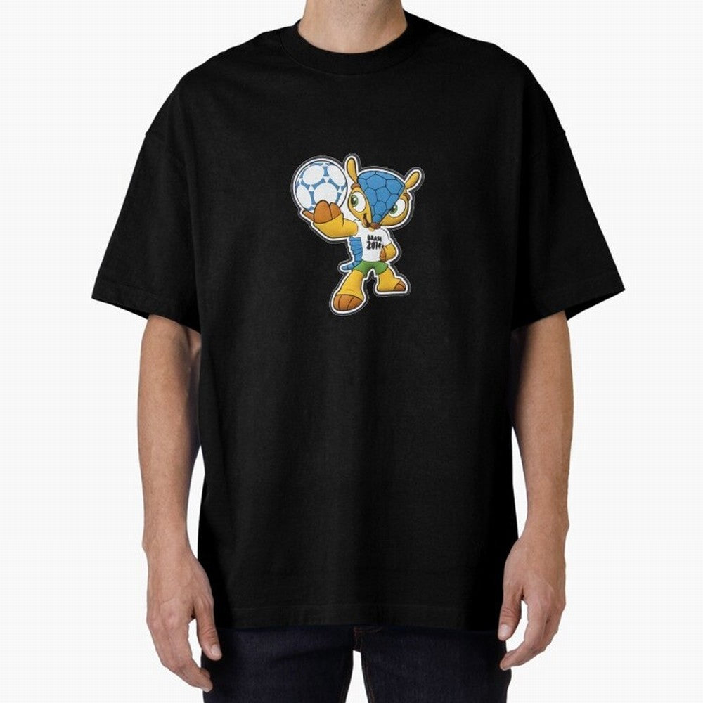 Brazil 14 Oversized T-Shirt Feel International Energy from Match Day Hype around FIFA World Cup 2026, CR7, Argentina and Brazil, Supporter Pride, Iconic Celebrations, Legendary Names and Global Match Day Energy; Perfect for Fans, Collectors, Family
