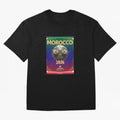 Morocco 2026 World Cup - Traditional Zellige Football Oversized T-Shirt Celebrate Football Dreams Across FIFA World Cup 2026 USA Canada Mexico for Fans of Cristiano Ronaldo and Germany, Bringing Football Passion, Legendary Performances, Festival