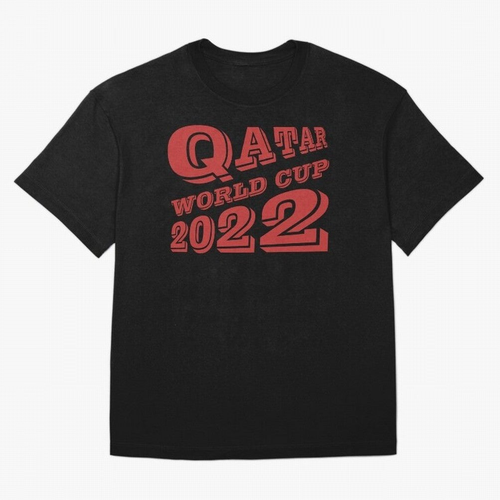 Qatar World Cup 2022 Oversized T-Shirt Celebrate FIFA World Cup 2026 Spirit, Inspired by Argentina, France and Brazil, Neymar, Global Supporter Spirit, Legendary Goals, National Colors and Tournament Celebration; Ideal for Passionate Fans Who Love