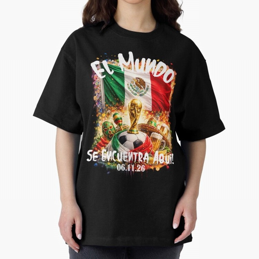 World Cup 2026 Oversized T-Shirt Support the Legends of FIFA World Cup 2026 USA Canada Mexico Highlighting Haaland and Mbappe, England and Germany Energy, Football History, Final Match Energy, Crowd Noise and Once in a Lifetime Moments; Built for