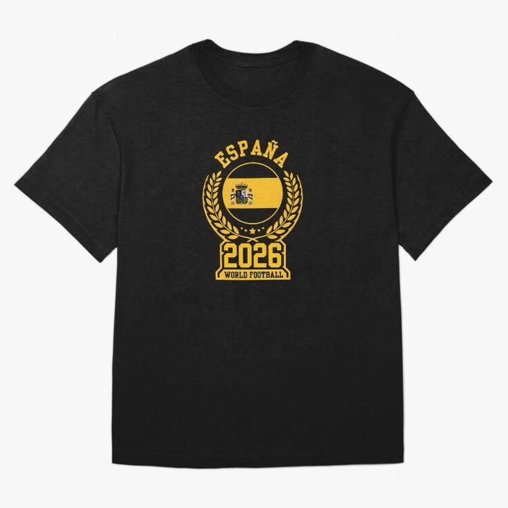 Spain World Football 2026 T-Shirt_87604013 Oversized T-Shirt Celebrate Every Goal in the FIFA World Cup 2026 Group Stage Journey through Neymar, Haaland and Cristiano Ronaldo Highlights, France and Portugal Pride, Football History, Final Match