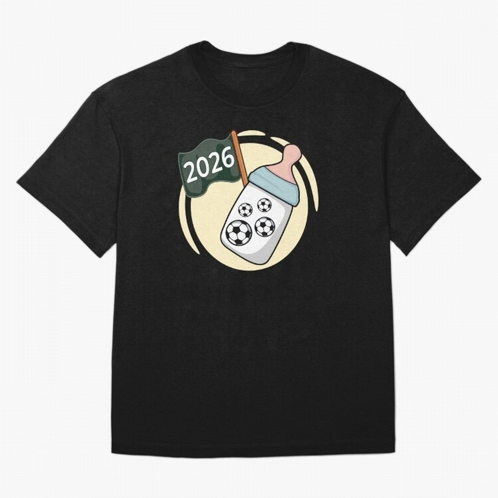 Baby 2026 FOOTBALL Oversized T-Shirt Bring Home FIFA World Cup 2026 USA Canada Mexico Driven by Messi, CR7 and Mbappe, England and Germany Energy, Retro Football Energy, Iconic Rivalries, Trophy Chase Drama and Stadium Atmosphere; Built for