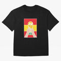 Champion Spain 2010 Oversized T-Shirt Support Global Football Passion for FIFA World Cup 2026 USA Canada Mexico, Highlighting Haaland, Spain and Netherlands, Retro Football Energy, Iconic Rivalries, Trophy Chase Drama and Stadium Atmosphere; Made
