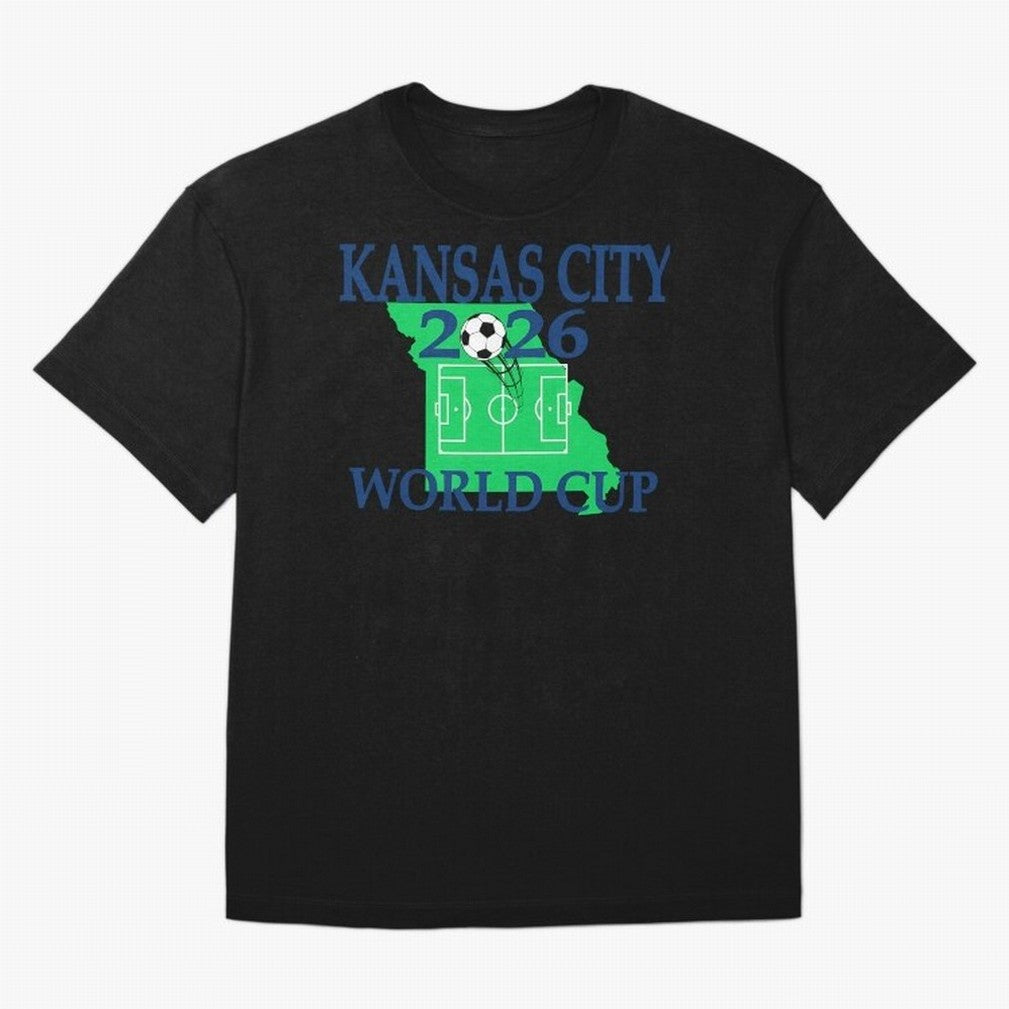Kansas City 2026 world cup Oversized T-Shirt Celebrate Soccer Greatness during the FIFA World Cup 2026 USA Canada Mexico Journey through Messi Highlights, France Pride, Match Day Excitement, Supporter Culture, Golden Goals and Global Football