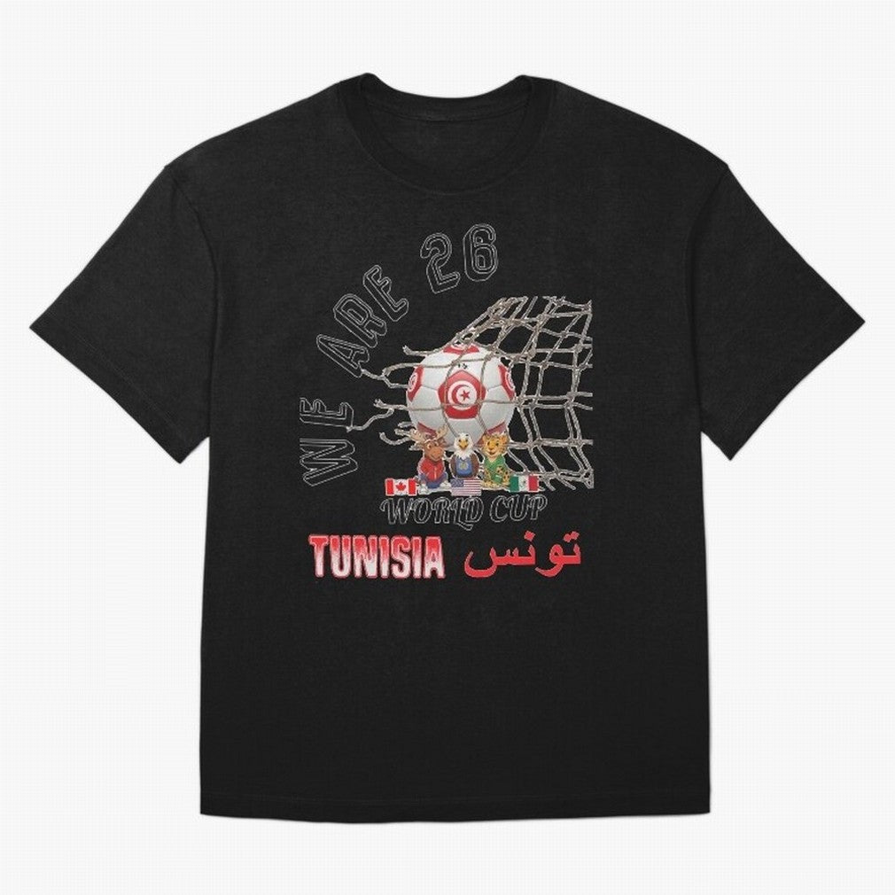 World cup 26 - Tunisia Oversized T-Shirt Treasure Match Day Hype around FIFA World Cup 2026, Cristiano Ronaldo, Haaland and CR7, Argentina and Brazil, Football Passion, Legendary Performances, Festival Vibes and Supporter Community; Created for