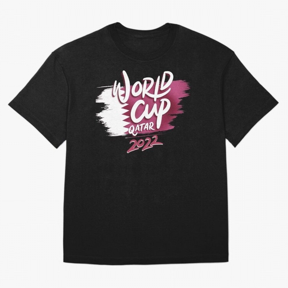 Qatar 2022 Oversized T-Shirt Enjoy Global Football Passion for FIFA World Cup 2026 USA Canada Mexico, Driven by Haaland, France and Portugal, Football Passion, Legendary Performances, Festival Vibes and Supporter Community; Ideal for Fans Who