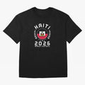 World Cup 2026 Haiti Football Fan Haitian Supporter T-Shirt_84687246 Oversized T-Shirt Capture Global Football Passion for FIFA World Cup 2026 Group Stage, Inspired by Neymar, Haaland and Cristiano Ronaldo, England, France and Netherlands, Global