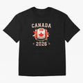 Front Print Canada Soccer World Cup 2026 - Canadian Fan Gift T-Shirt_84561562 Oversized T-Shirt Represent Fans Who Live for FIFA World Cup 2026 USA Canada Mexico Spirit, Celebrating England, France and Netherlands, Cristiano Ronaldo, Haaland and