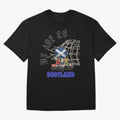 World cup 26 - Scotland Oversized T-Shirt Cheer through Every Moment of Global Football Passion for FIFA World Cup 2026 USA Canada Mexico, Highlighting Messi, CR7 and Mbappe, Spain and Netherlands, Retro Football Energy, Iconic Rivalries, Trophy