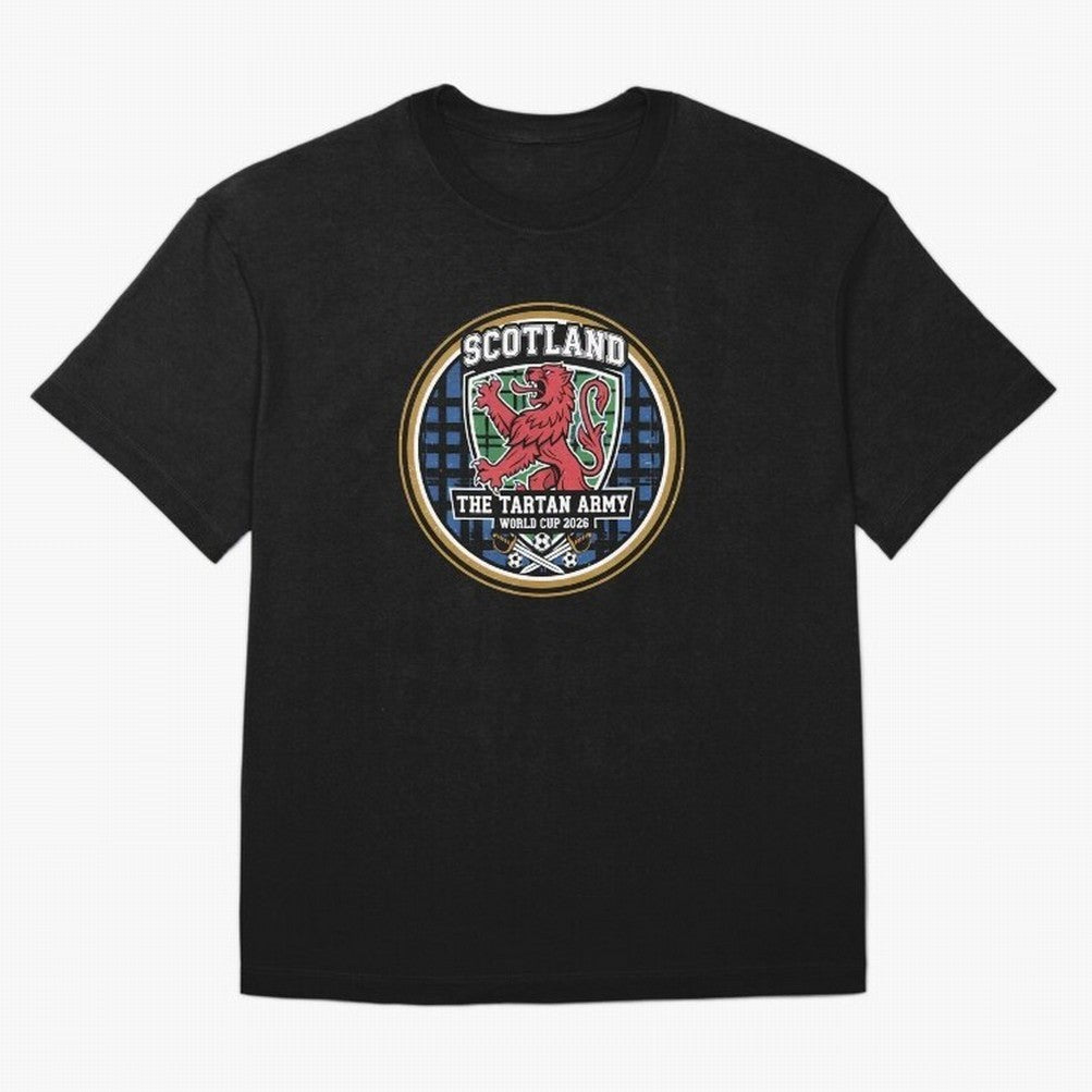 Scotland World Cup 2026 - Tartan Army Football Fan, USA Mexico Canada T-Shirt_84153647 Oversized T-Shirt Cheer for FIFA World Cup 2026 Filled with Mbappe and Neymar, Argentina, France and Brazil Energy, Match Day Excitement, Supporter Culture,