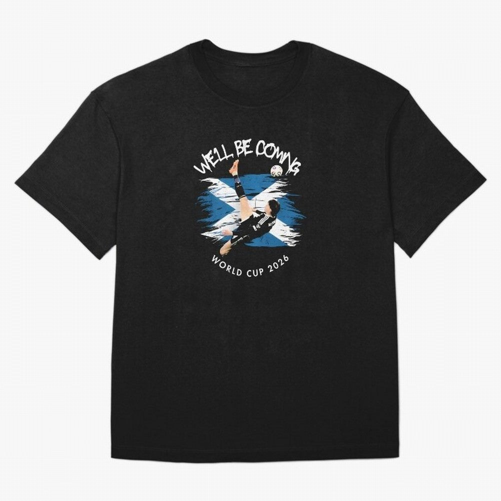 We'll be coming 2026 - Scotland World Cup 2026 ¨C Tartan Army Returns T-Shirt_83870657 Oversized T-Shirt Stand Proud for FIFA World Cup 2026 for Fans of Neymar and Argentina, Bringing Classic Soccer Heritage, Championship Pressure, Fan Loyalty and