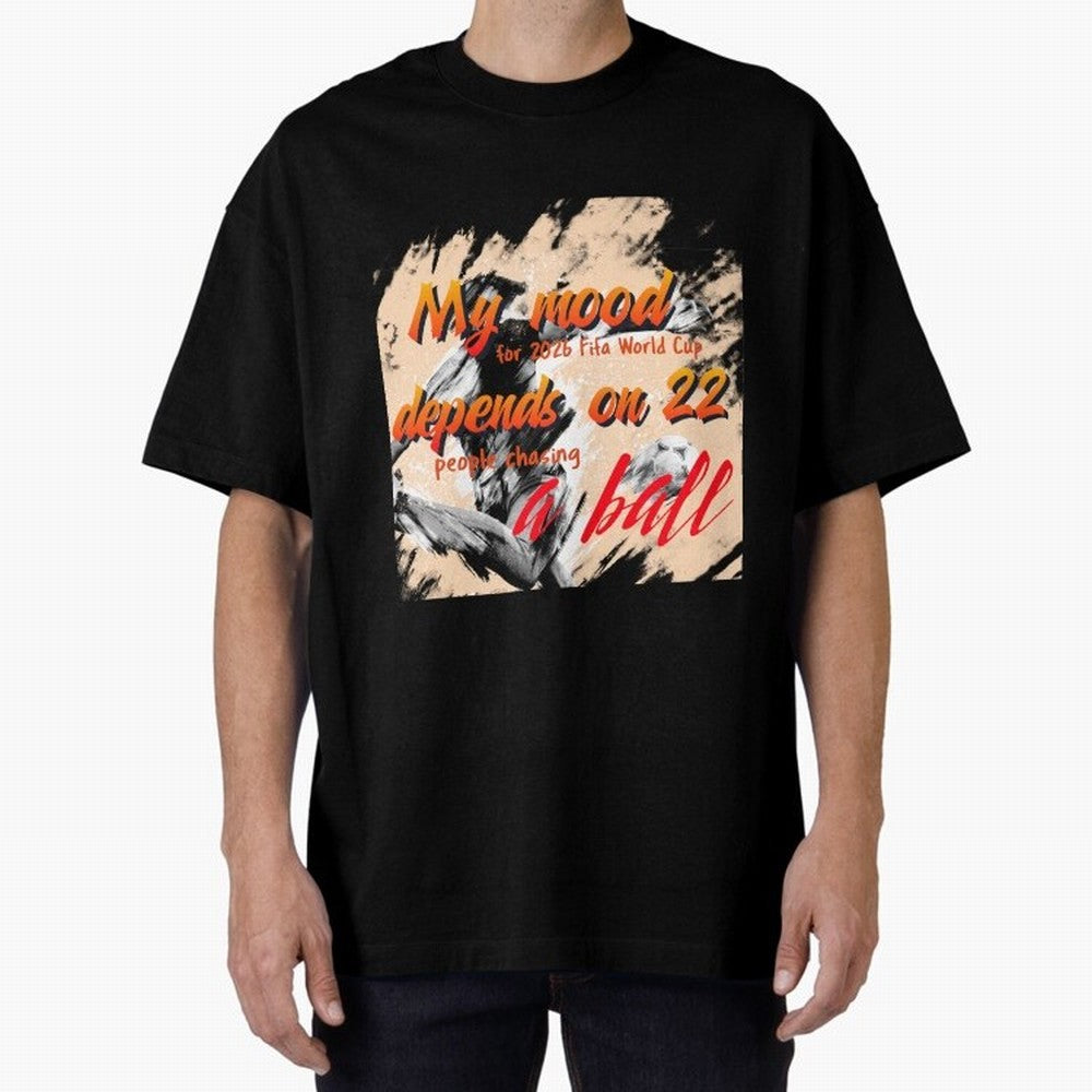 2026 World Cup T-shirt Oversized T-Shirt Capture Stadium Memories from the FIFA World Cup 2026 Group Stage Journey through Cristiano Ronaldo Highlights, France and Portugal Pride, Soccer Culture, Superstar Moments, National Team Dreams and