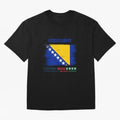 BOSNIA WORLD CUP 2026 Oversized T-Shirt Show Love for Legendary Goals in FIFA World Cup 2026 Highlighting Neymar, England Energy, Football Festival Excitement, Trophy Ambitions, Country Rivalries and Star Player Buzz; Made for Collectors Who Enjoy