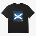 SCOTLAND WORLD CUP 2026 Oversized T-Shirt Carry the Dream of FIFA World Cup 2026 Group Stage Spirit, with Germany, Neymar, Championship Spirit, Famous Goals, Roaring Crowds and International Football Unity; Ideal for Football Dads, Football Moms,