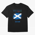 SCOTLAND WORLD CUP 2026 Oversized T-Shirt Celebrate Global Passion for FIFA World Cup 2026 Group Stage Built around Haaland and Mbappe, Spain Energy, Stadium Chants, National Pride, Trophy Dreams and Unforgettable Football Memories; Perfect for