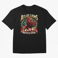 Morocco Football - World Cup 2026 Oversized T-Shirt Celebrate Football Dreams Across FIFA World Cup 2026 Group Stage Spirit, Built around Portugal, Messi and Cristiano Ronaldo, Vintage Soccer Flavor, Modern Football Stars, National Flags and Final