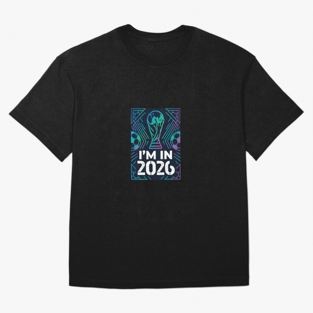 World Cup 2026 Oversized T-Shirt Celebrate Unforgettable Nights in Match Day Hype around FIFA World Cup 2026, Haaland, France and Portugal, Classic Soccer Heritage, Championship Pressure, Fan Loyalty and International Pride; Made for Die Hard