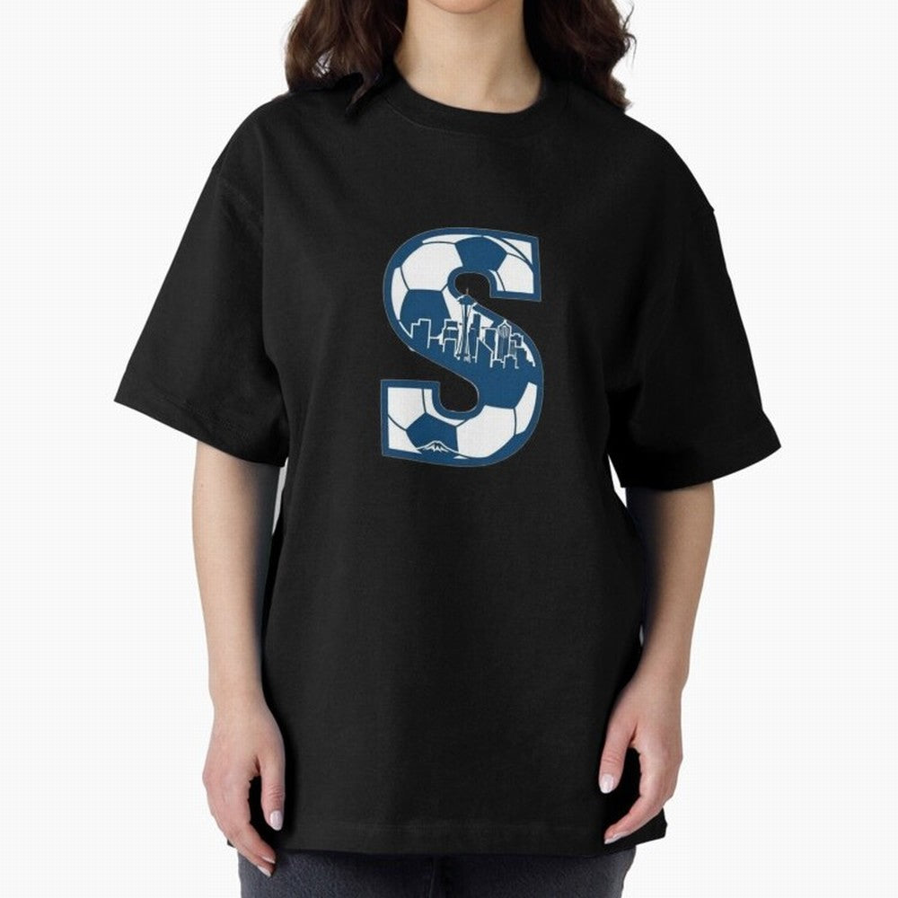 Seattle Soccer 2026 Oversized T-Shirt Join Supporters Worldwide for FIFA World Cup 2026 Driven by CR7 and Messi, Argentina, France and Brazil Energy, Classic Soccer Heritage, Championship Pressure, Fan Loyalty and International Pride; Ideal for