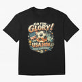 Soccer USA Oversized T-Shirt Enjoy the Biggest Football Party of FIFA World Cup 2026 Group Stage Made for Haaland, Netherlands Energy, Stadium Memories, Football Loyalty, International Chants and Championship Tradition; Created for Match Day