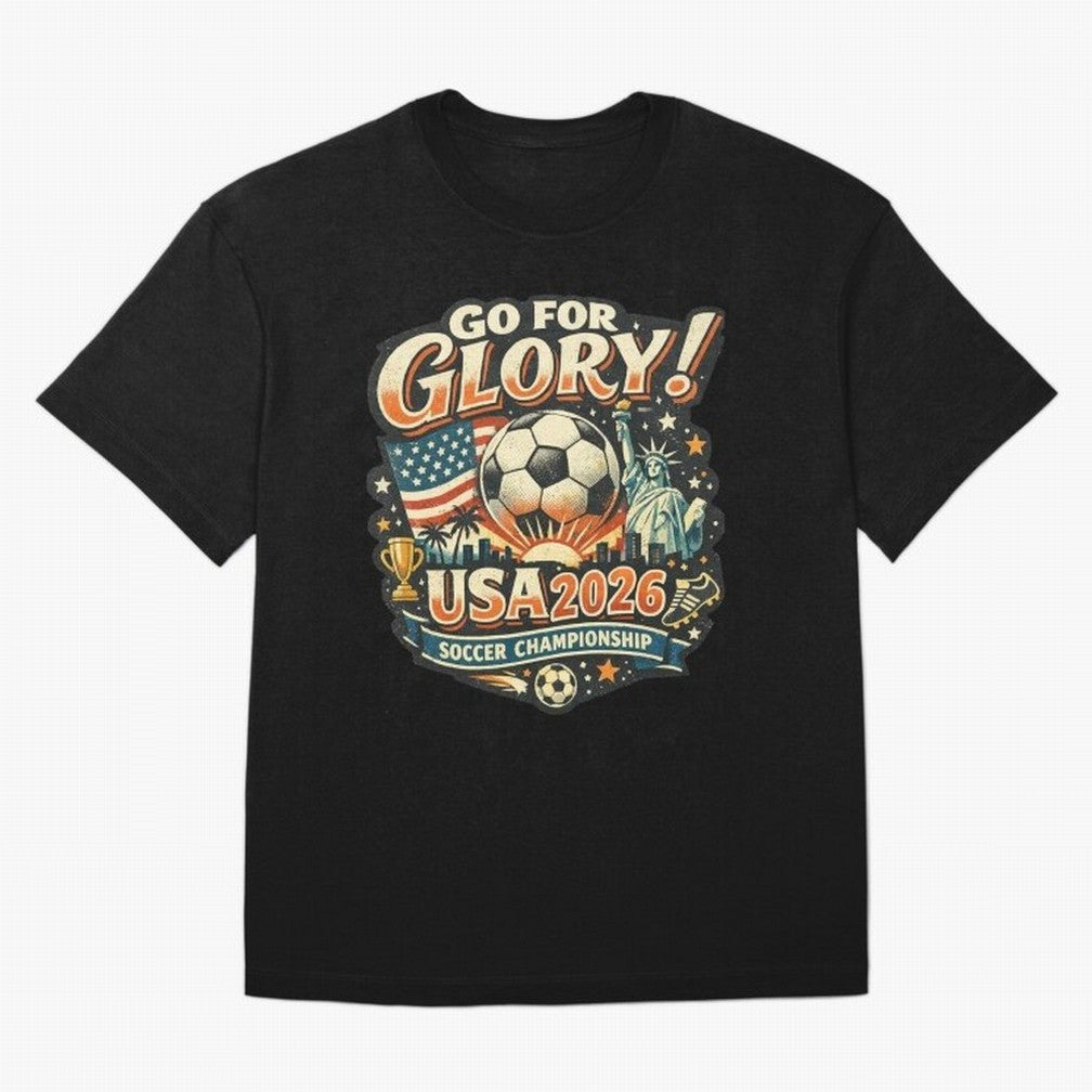 Soccer USA Oversized T-Shirt Enjoy the Biggest Football Party of FIFA World Cup 2026 Group Stage Made for Haaland, Netherlands Energy, Stadium Memories, Football Loyalty, International Chants and Championship Tradition; Created for Match Day