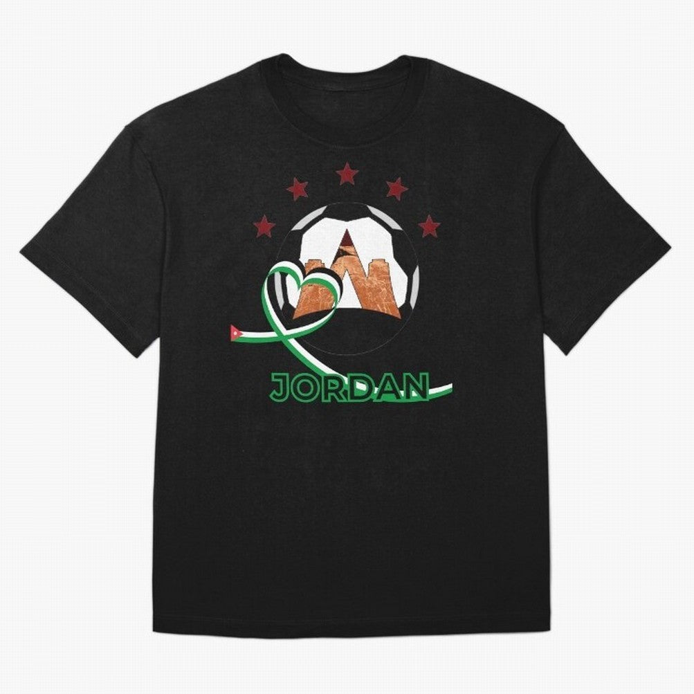 Jordan WC2026 Oversized T-Shirt Feel the Roar of FIFA World Cup 2026 Built around Neymar, Haaland and Cristiano Ronaldo, Spain and Netherlands Energy, Match Day Excitement, Supporter Culture, Golden Goals and Global Football Passion; Perfect for