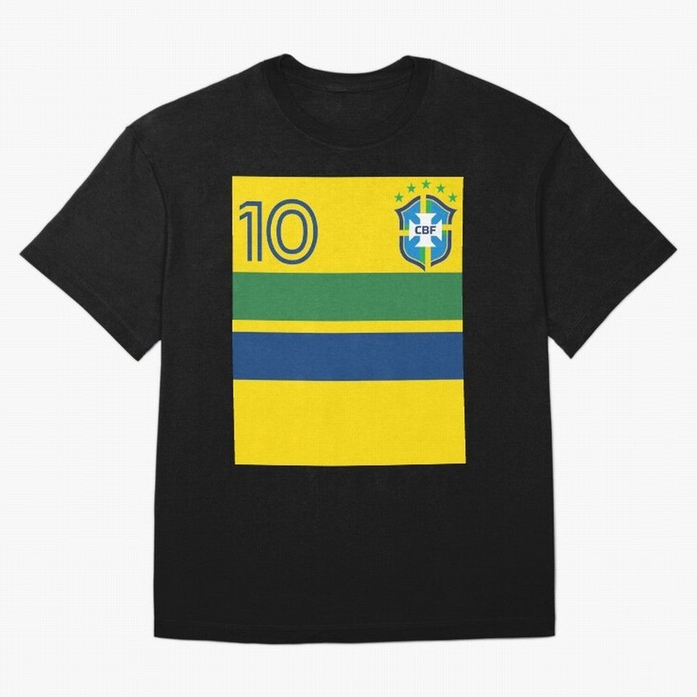 Brazil | 2026 World Cup Fan Apparel Oversized T-Shirt Upgrade Global Football Passion for FIFA World Cup 2026, Celebrating Haaland, Netherlands, Stadium Memories, Football Loyalty, International Chants and Championship Tradition; Perfect for People