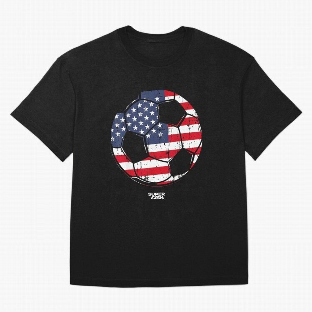 2026 USA Soccer Fan World Cup Oversized T-Shirt Celebrate National Team Dreams in Match Day Hype around FIFA World Cup 2026 Group Stage, CR7, Spain, Championship Spirit, Famous Goals, Roaring Crowds and International Football Unity; Made for