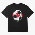 2026 Canada Soccer Fan World Cup Oversized T-Shirt Represent Football Lovers during the FIFA World Cup 2026 Journey through Messi and Cristiano Ronaldo Highlights, France and Portugal Pride, Football Festival Excitement, Trophy Ambitions, Country
