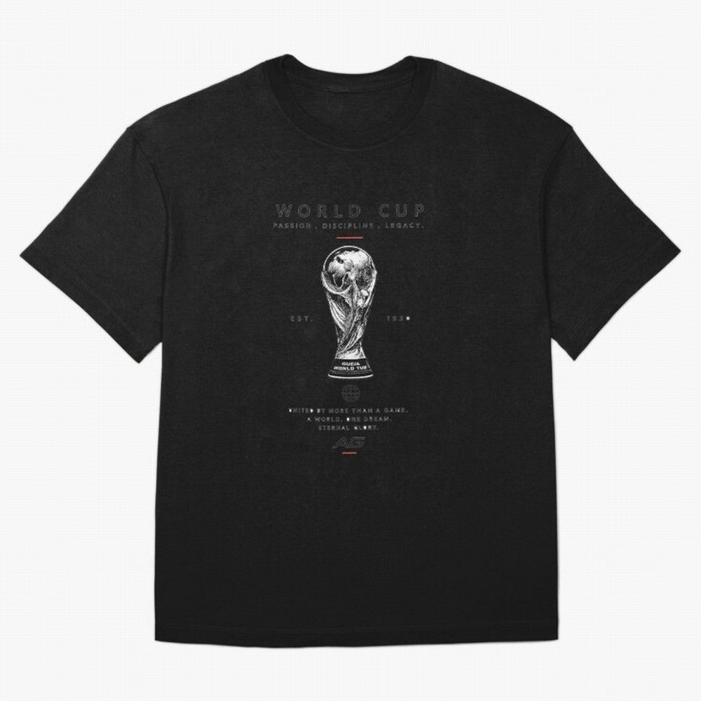 World Cup Football Streetwear Design Oversized T-Shirt Share the Excitement of the FIFA World Cup 2026 USA Canada Mexico Journey through CR7 Highlights, Argentina and Brazil Pride, Vintage Soccer Flavor, Modern Football Stars, National Flags and