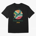 South Africa 2026 Oversized T-Shirt Bring Stadium Energy to FIFA World Cup 2026 Group Stage Spirit, with Argentina, France and Brazil, Messi, Neymar and Mbappe, Champion Mindset, Group Stage Buzz, Knockout Tension and Passionate Fan Culture;