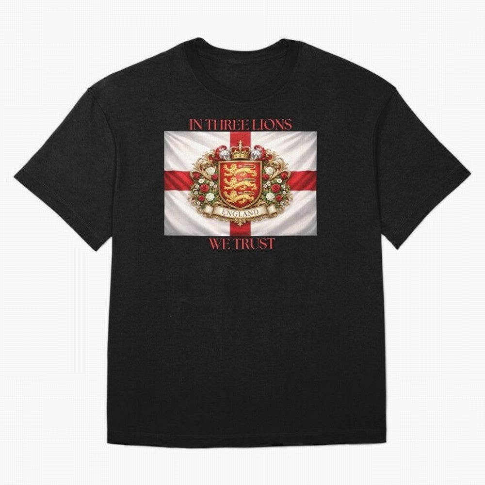 ENGLAND Oversized T-Shirt Turn Football Passion into Global Football Passion for FIFA World Cup 2026, Celebrating Messi, Neymar and Mbappe, Netherlands, Football Festival Excitement, Trophy Ambitions, Country Rivalries and Star Player Buzz; Built