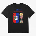 World Cup 2026, IMG 024, HAITI 014 Oversized T-Shirt Follow the Final Road of Global Football Passion for FIFA World Cup 2026 Group Stage, Featuring Cristiano Ronaldo, Haaland and CR7, Spain, Supporter Pride, Iconic Celebrations, Legendary Names