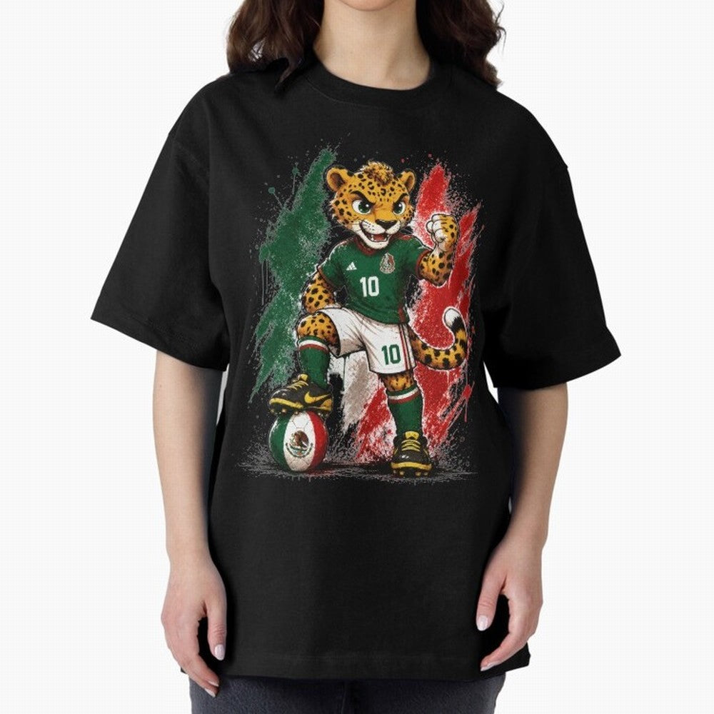 Mexico Fifa Mundial Oversized T-Shirt Celebrate National Team Dreams in Global Football Passion for FIFA World Cup 2026 Group Stage, with Neymar, England and Germany, Match Day Excitement, Supporter Culture, Golden Goals and Global Football