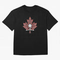 Interwoven Maple Leaf Canada Soccer 2026 T-Shirt_83135197 Oversized T-Shirt Show Your Love for FIFA World Cup 2026 Filled with CR7 and Messi, Netherlands Energy, Global Supporter Spirit, Legendary Goals, National Colors and Tournament Celebration;