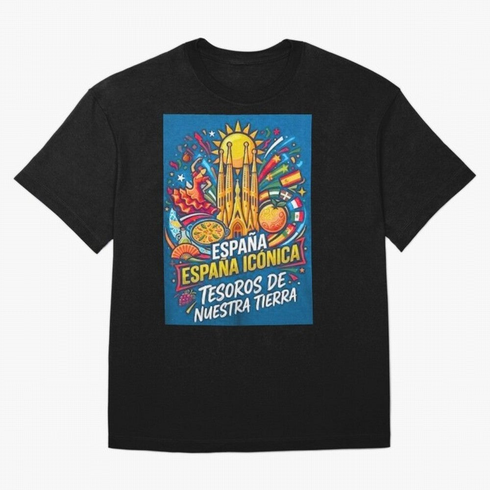 Spain Oversized T-Shirt Join the Countdown to FIFA World Cup 2026 Group Stage Spirit, with Brazil, Messi, Neymar and Mbappe, Retro Football Energy, Iconic Rivalries, Trophy Chase Drama and Stadium Atmosphere; Built for Supporters Chasing Trophy
