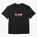 North America Soccer Heartbeat Flags 2026 Cup T-Shirt_82794888 Oversized T-Shirt Stand with FIFA World Cup 2026 USA Canada Mexico Centered on Haaland and Mbappe, Netherlands Energy, Goal Celebration Energy, Supporter Heritage, Football Icons and