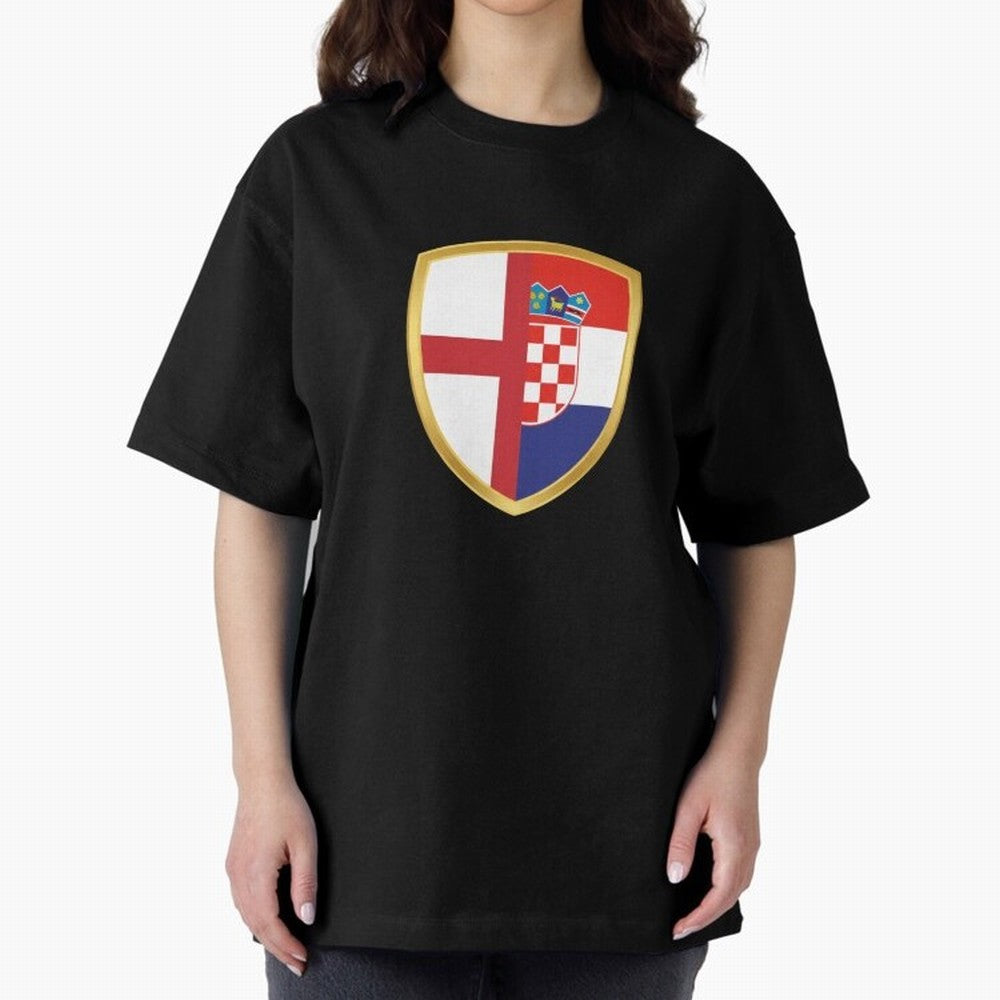 FIFA World Cup - England v Croatia Oversized T-Shirt Support FIFA World Cup 2026 Group Stage Spirit, with England, France and Netherlands, CR7 and Messi, Soccer Culture, Superstar Moments, National Team Dreams and Competitive Fire; Built for
