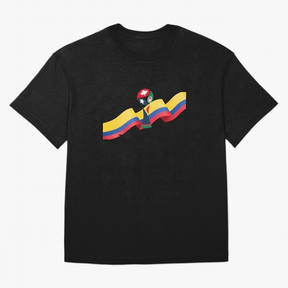 World Cup 2026 Team Colombia Oversized T-Shirt Celebrate Football Dreams Across FIFA World Cup 2026 Group Stage Connected to CR7, Portugal, Spain and Germany Energy, Global Supporter Spirit, Legendary Goals, National Colors and Tournament