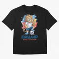 England - World Cup 2026 Oversized T-Shirt Honor Global Football Passion for FIFA World Cup 2026, Featuring Neymar, Netherlands, Football History, Final Match Energy, Crowd Noise and Once in a Lifetime Moments; Perfect for Fans, Collectors, Family