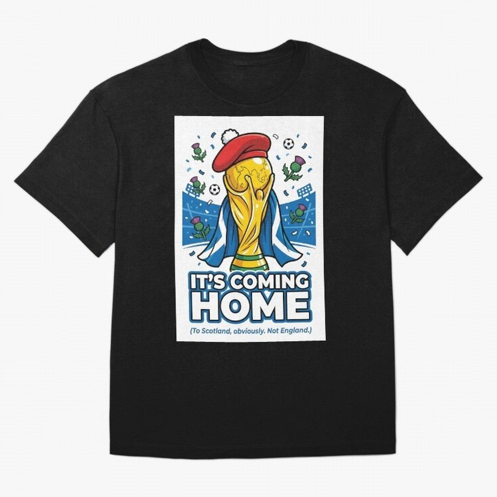 It's Coming Home Oversized T-Shirt Show Championship Spirit for Match Day Hype around FIFA World Cup 2026, Haaland and Mbappe, England, France and Netherlands, Classic Soccer Heritage, Championship Pressure, Fan Loyalty and International Pride;
