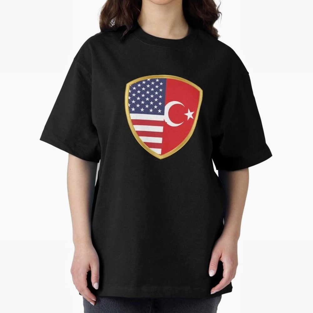 FIFA World Cup -USA v Turkiye Oversized T-Shirt Stand Out with Spirit from FIFA World Cup 2026 Group Stage Spirit, Centered on Brazil, Portugal and Argentina, Neymar, Soccer Culture, Superstar Moments, National Team Dreams and Competitive Fire;