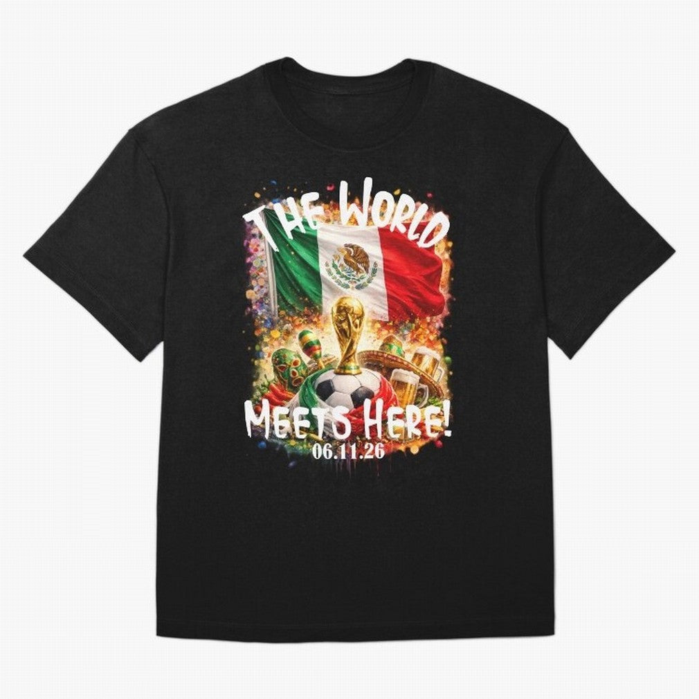 2026 World Cup Oversized T-Shirt Bring Champion Energy into FIFA World Cup 2026 USA Canada Mexico Inspired by CR7 and Messi, England, France and Netherlands Energy, Stadium Memories, Football Loyalty, International Chants and Championship