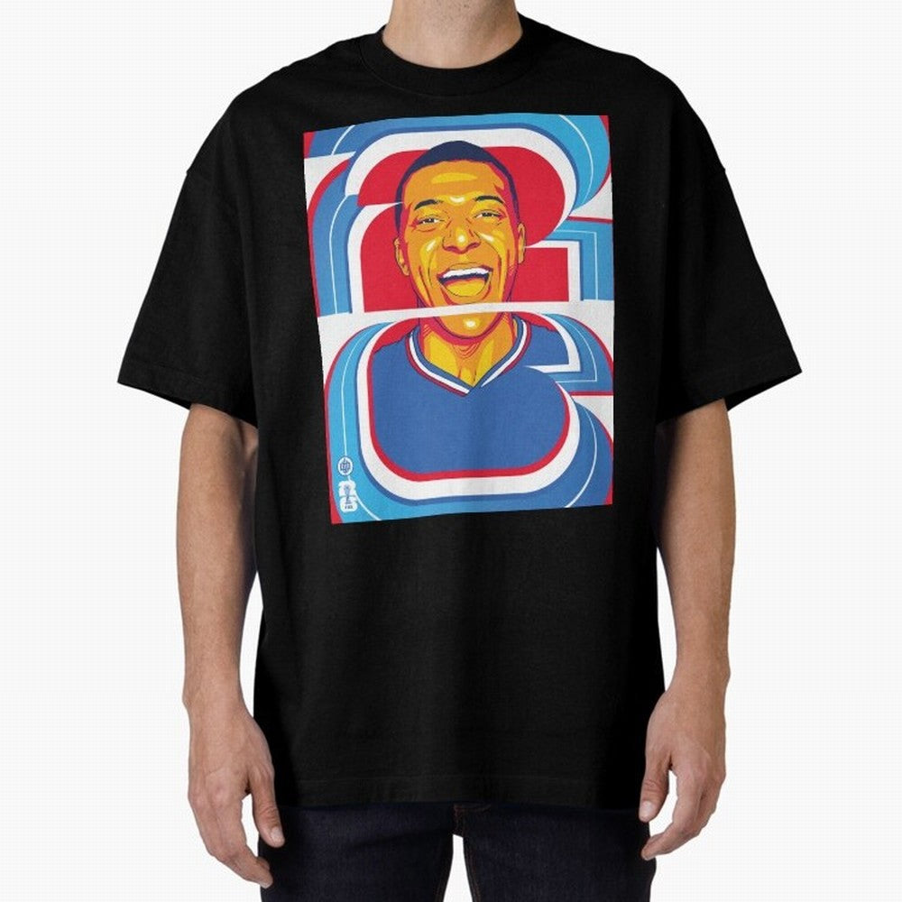 World Cup 2026 Soccer Celebration: United Football Fan Art Oversized T-Shirt Support Global Football Passion for FIFA World Cup 2026, Inspired by Mbappe, Argentina, Supporter Pride, Iconic Celebrations, Legendary Names and Global Match Day Energy;